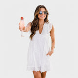 Anita - Pomladna obleka s hlačkami