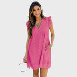 Anita - Pomladna obleka s hlačkami