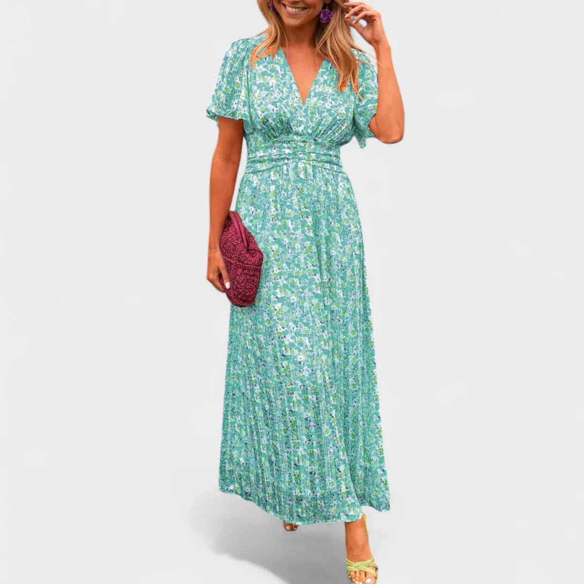 Sandra - Lahka Pomladna Obleka