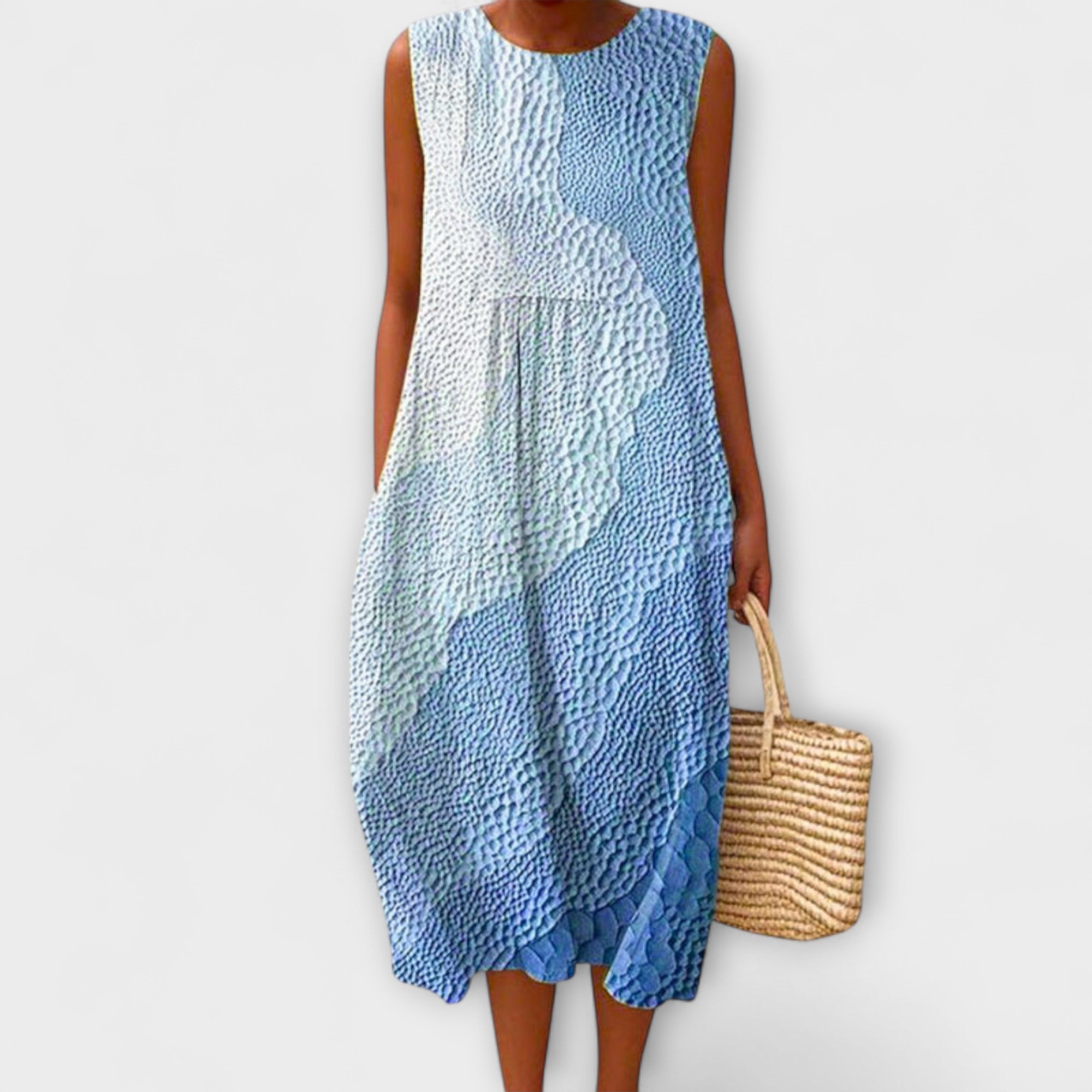 Isabela - Maxi umetniška obleka