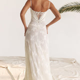 Serena - Elegantna dolga obleka za poroke in dogodke