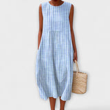 Isabela - Maxi umetniška obleka