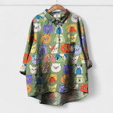 Elisabete - Srajca z vzorci za dame