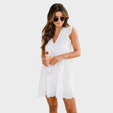 Anita - Pomladna obleka s hlačkami