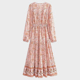 Núria - Dolga Cvetlična Obleka