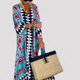 Sara - Dolga Pomladna Obleka