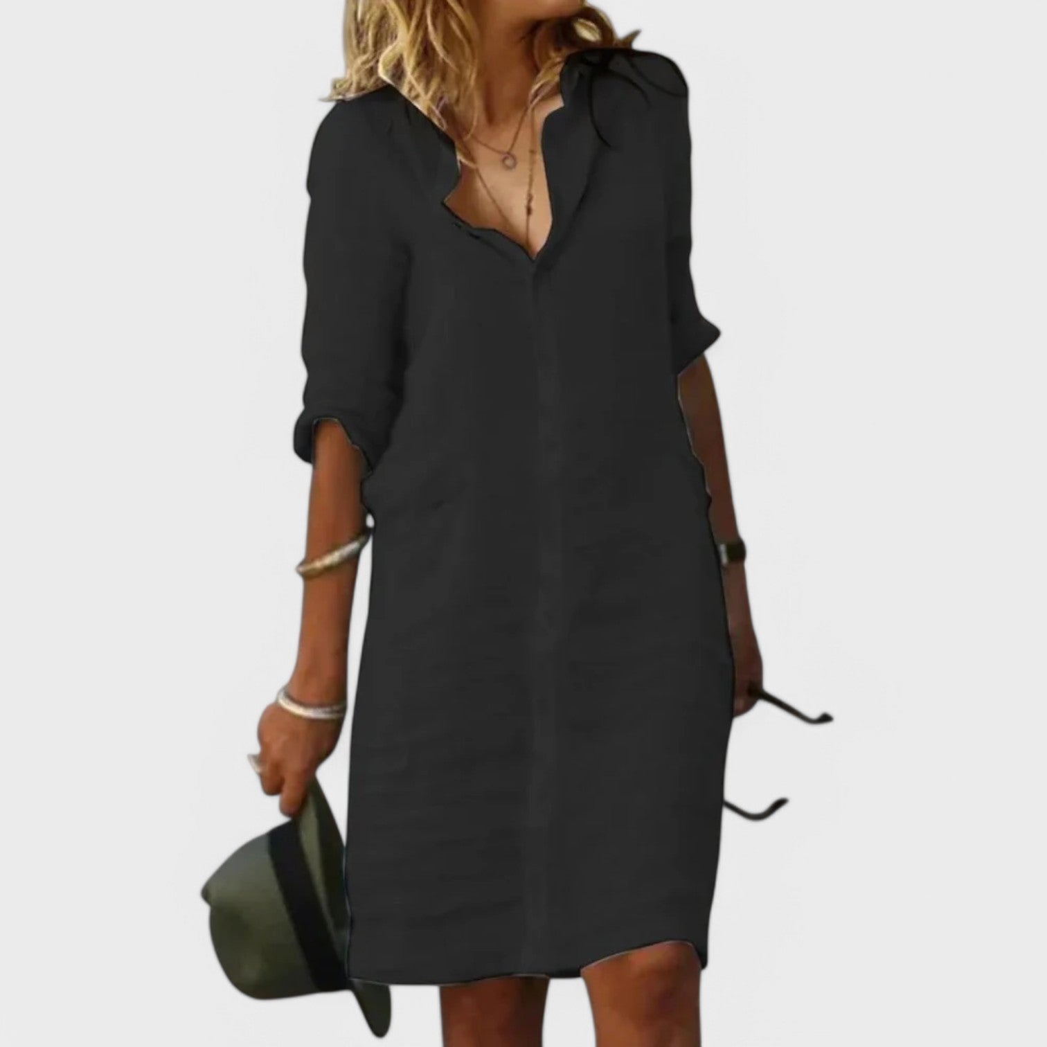 Inês - Elegantna Casual Obleka