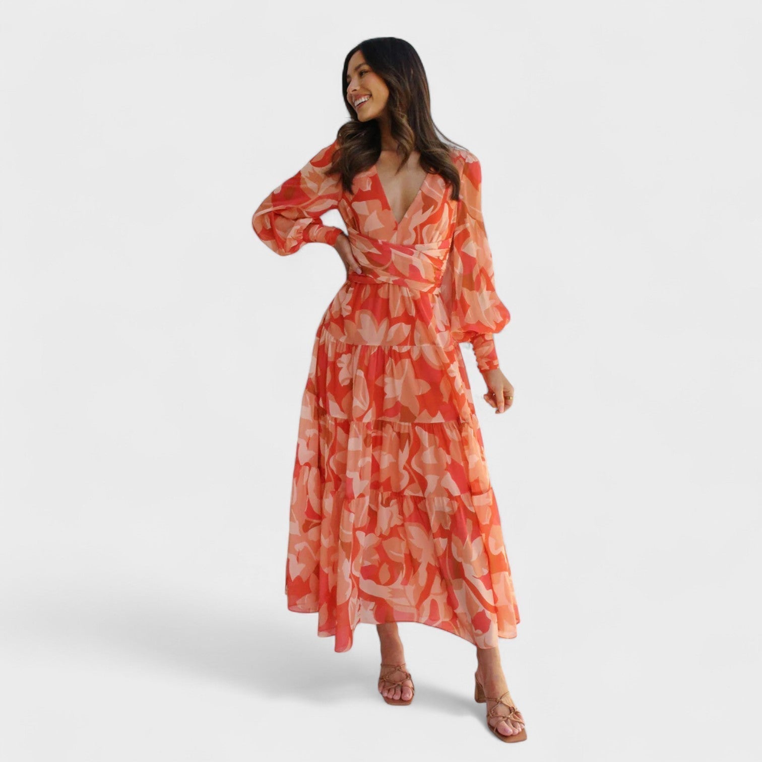 Celeste - Cvetlična obleka