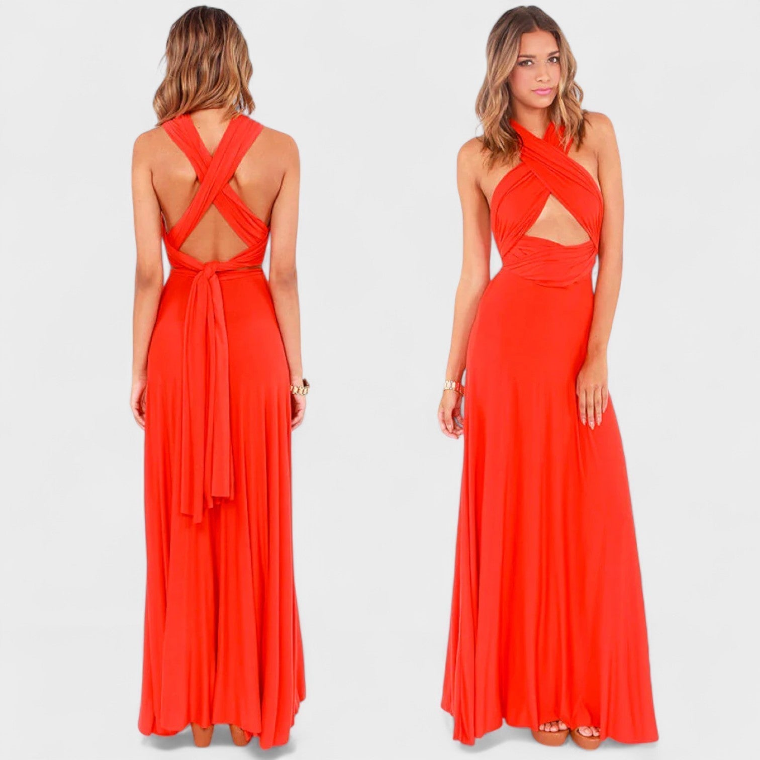 Ana - Dolga Poletna Obleka