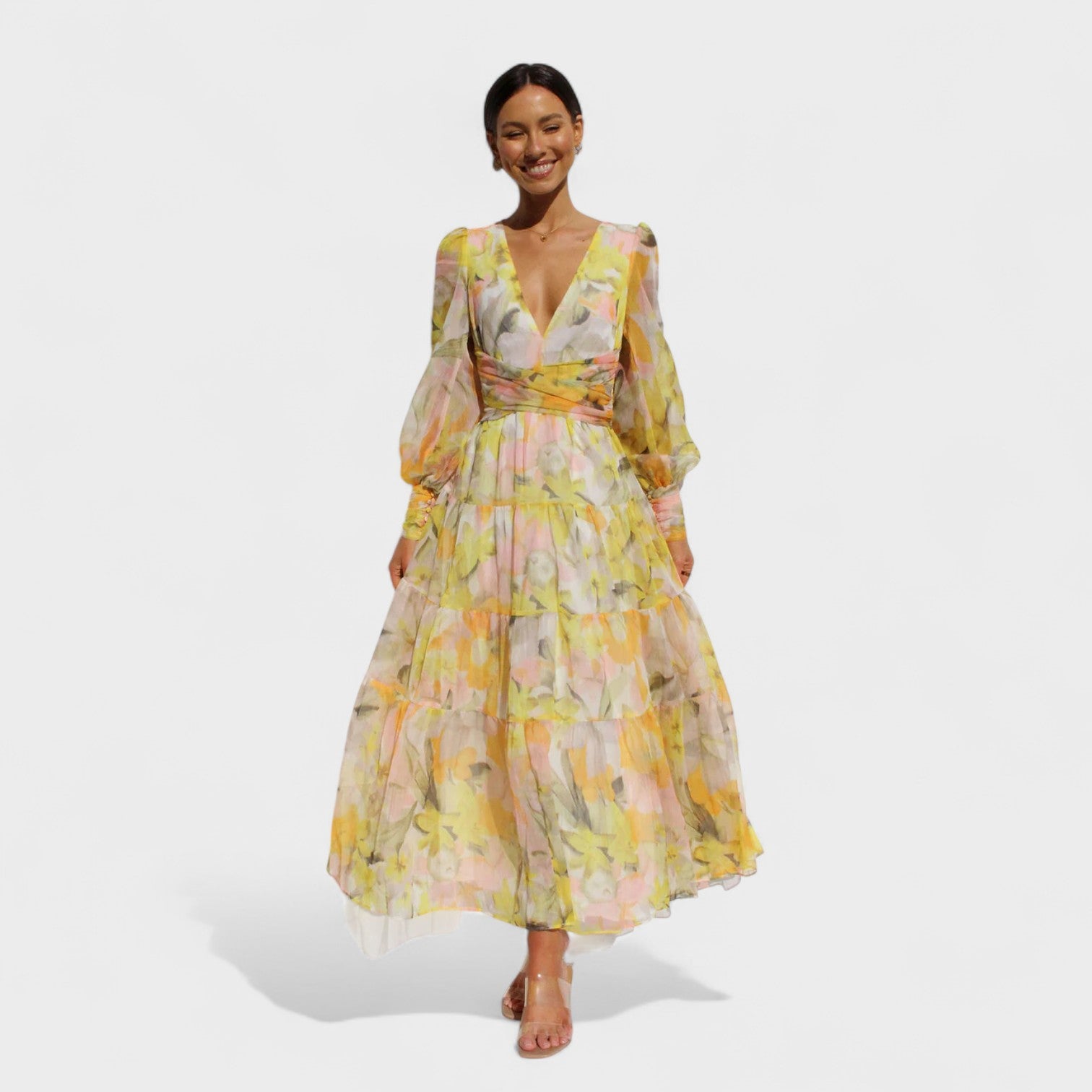 Celeste - Cvetlična obleka