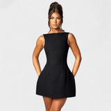 Ana - Elegantna Kratka Obleka