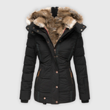 Verena - Topla jakna z umetnim krznom