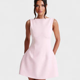 Ana - Elegantna Kratka Obleka