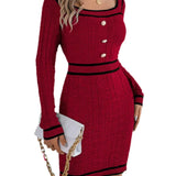 Alarae - Elegantna sproščena obleka