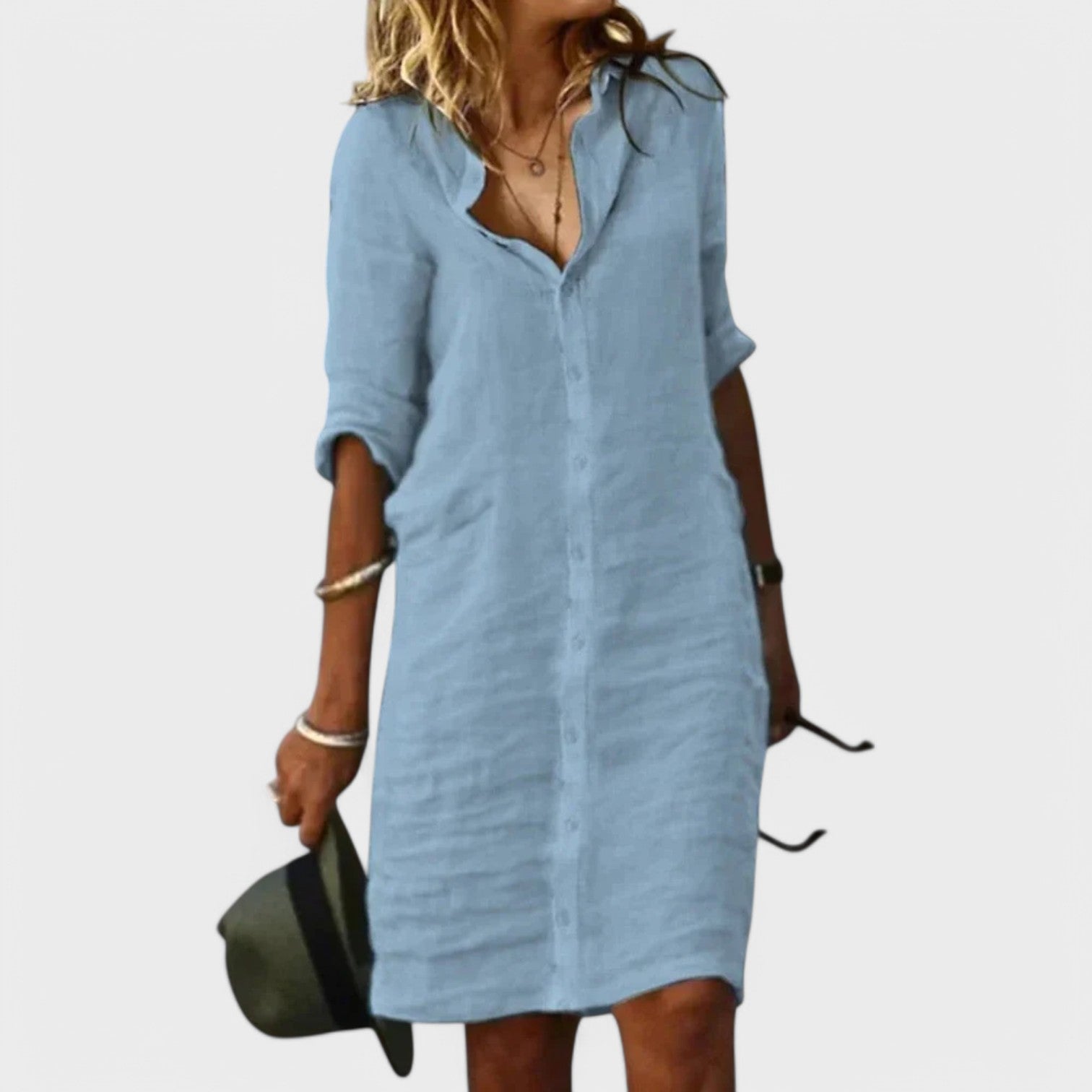 Inês - Elegantna Casual Obleka