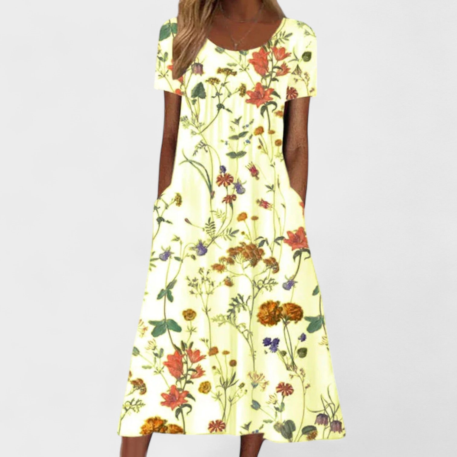 Amélia – Dolga Pomladna Obleka