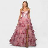 Olivia – Cvetoča Gala Obleka