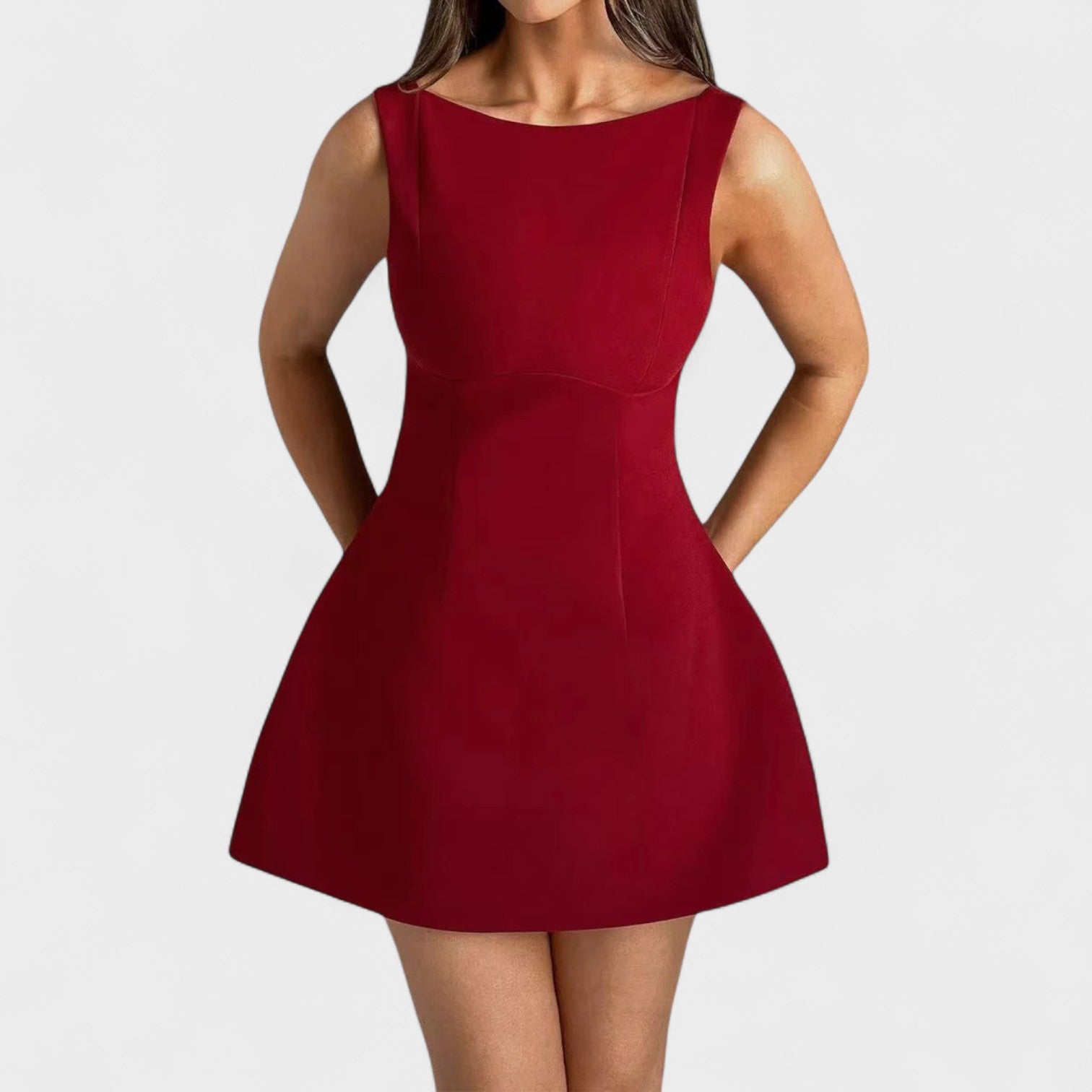 Ana - Elegantna Kratka Obleka