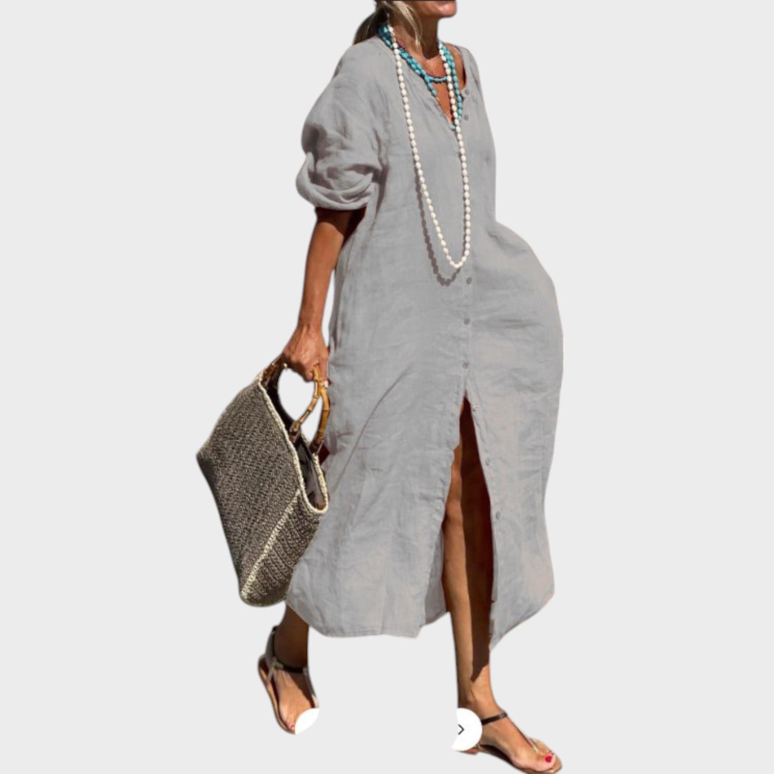 Vera - Obleka iz bombažnega platna