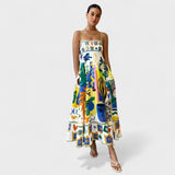 Nazaré - Barvita Pomladna Obleka