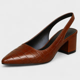 Vera – Čevlji z visokimi petami iz krokodilne kože