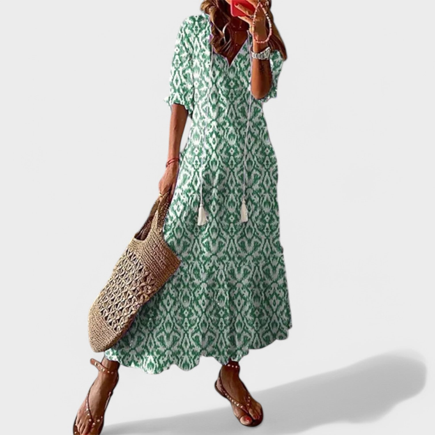 Matilde - Dolga Pomladna Obleka