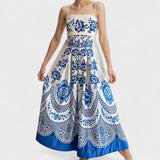 Nazaré - Barvita Pomladna Obleka