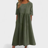 Manuela - Ohlapen bombažni plašč