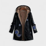 Aurora - Topla in mehka bunda s kapuco