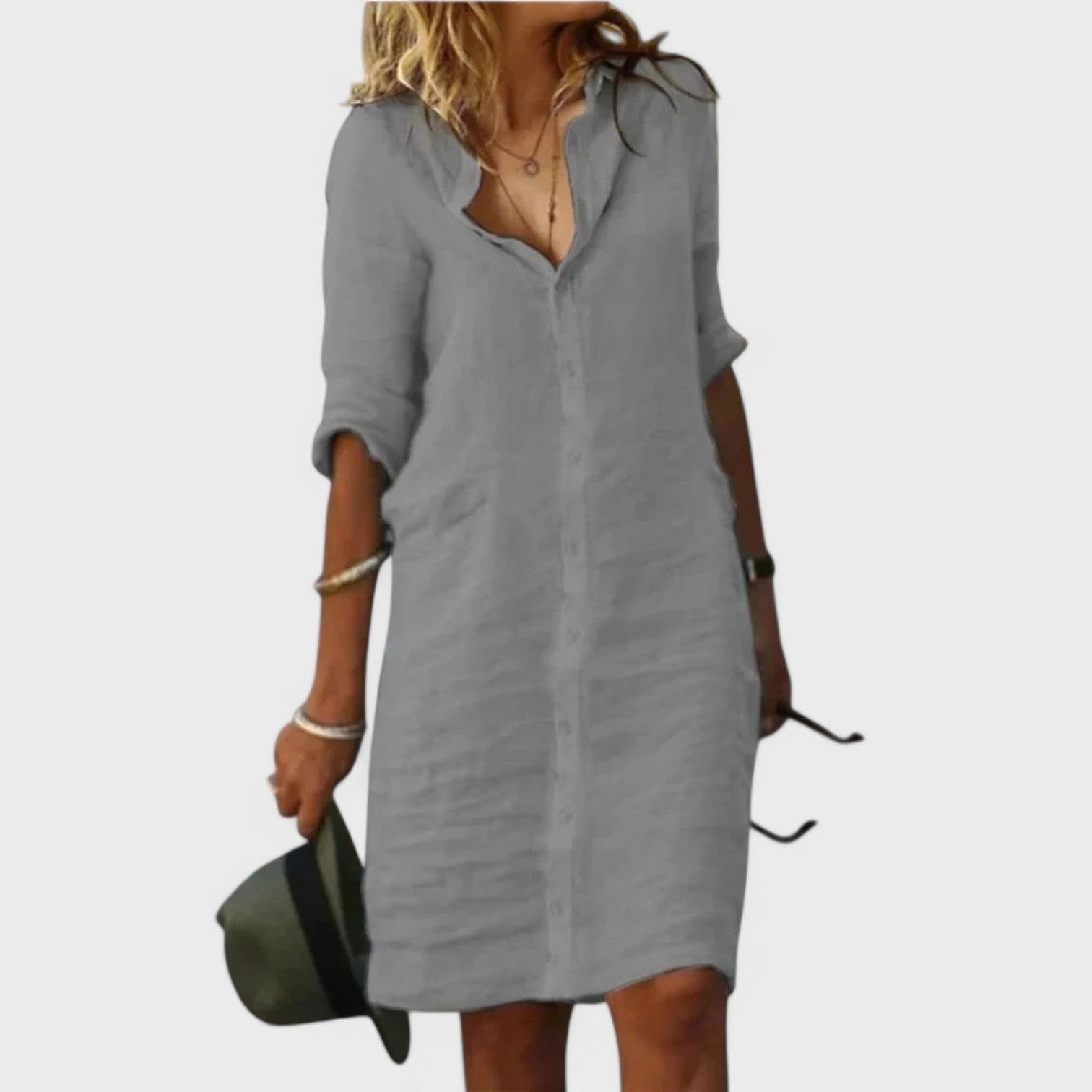 Inês - Elegantna Casual Obleka