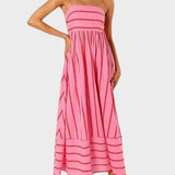 Camila - Obleka s črtami