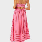 Camila - Obleka s črtami