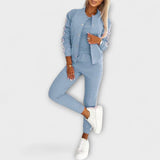 Eulalia - Komplet jopice, brezrokavnika in hlač