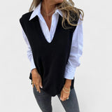 Selma - Pletena brezrokavnik