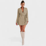 Teresa - Črn blazer obleka