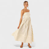 Camila - Obleka s črtami