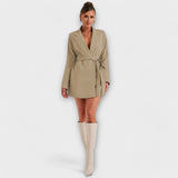 Zélia - Blazer obleka z V-izrezom