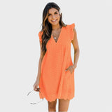 Anita - Pomladna obleka s hlačkami