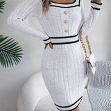 Alarae - Elegantna sproščena obleka