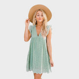 Anita - Pomladna obleka s hlačkami