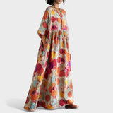 Camila - Maxi boemska obleka