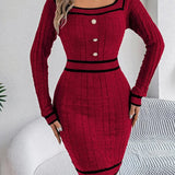 Alarae - Elegantna sproščena obleka