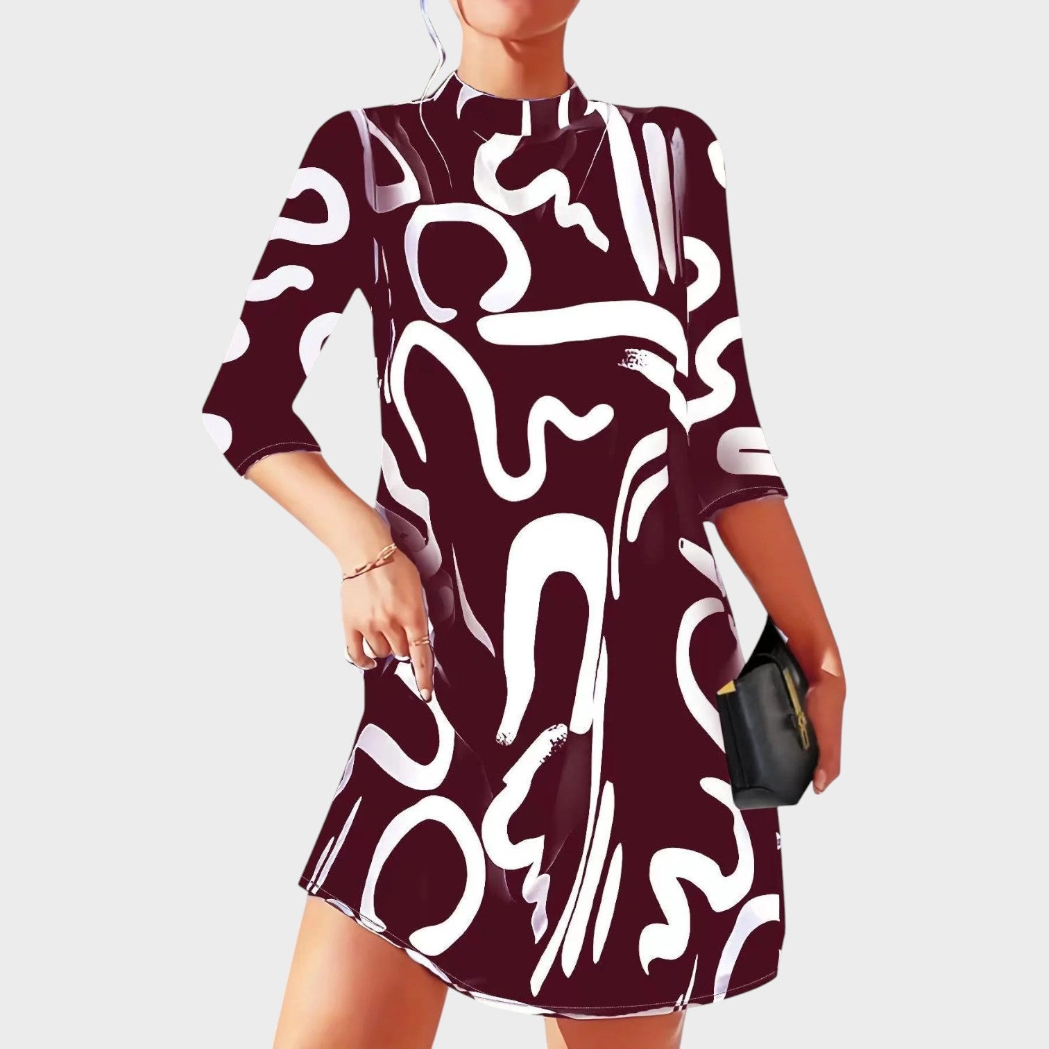 Olivia - Elegantna in udobna obleka