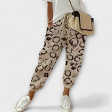 Aurora - Udobne hlače iz lanu in bombaža