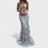 Sol - Dolga obleka s bleščicami