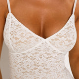 Luisa - Čipkasta cvetna obleka