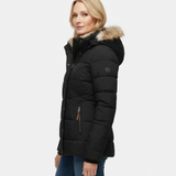 Verena - Topla jakna z umetnim krznom