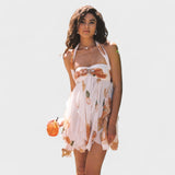 Gabriela - Mini Cvetna Obleka