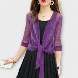 Olivia - Bluza z odprtim sprednjim delom