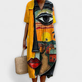 Daniela – Poletna obleka do kolen